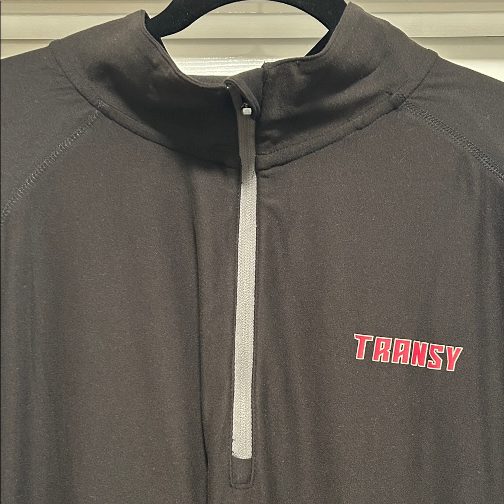 Black Performance Pullover With Red Transylvania … - image 3